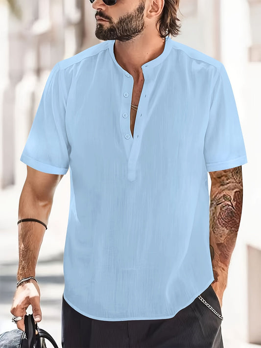 TYGO | Men's stand-up collar shirt