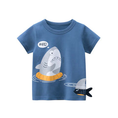 CLEMENT - 3D Cartoon Shirt For Kids With Animal