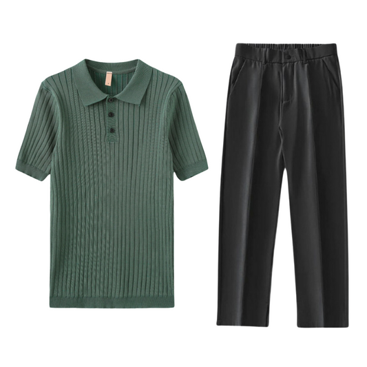 GIMEZ | Luxury Men's Set (Polo + Trousers)