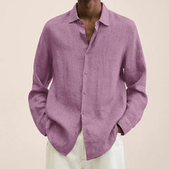 MORENO | Luxury Linen Blouse For Men