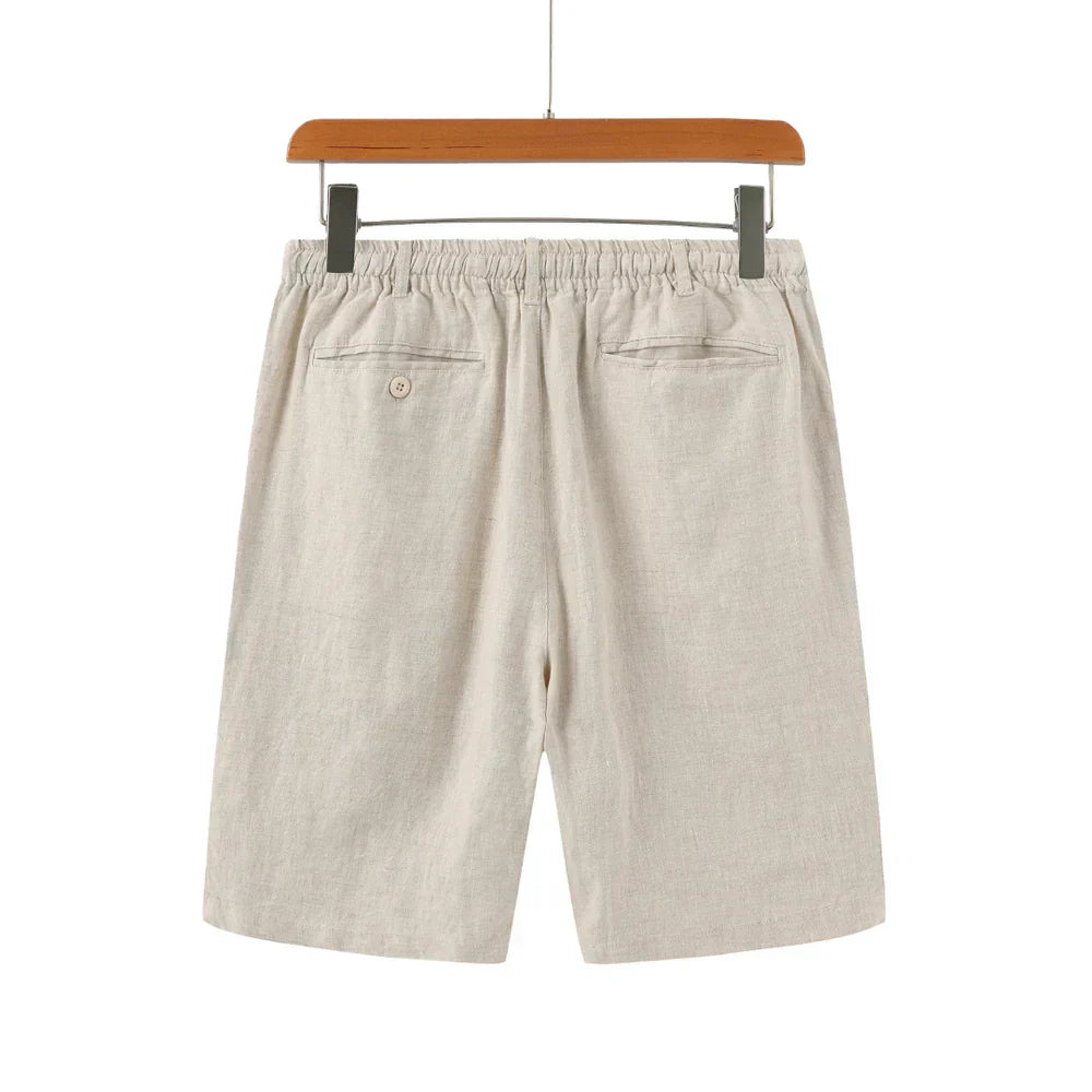 BRENCAN - Men's short linen trousers