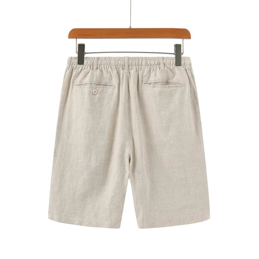 BRENCAN - Men's short linen trousers