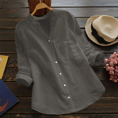 ANIQUE - Women's Linen Shirt For Every Season