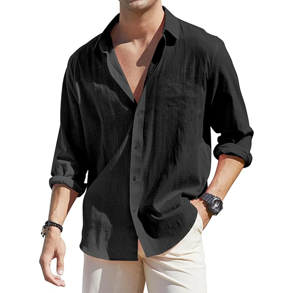 Keane - Luxury Summer Blouse For Men