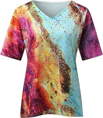 COLOX | Multi-colour T-shirt for women