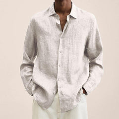 MORENO | Luxury Linen Blouse For Men