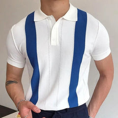 MEES | Polo with Stripes for Men