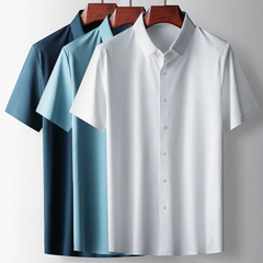 STAN | Elegant Silk Polo Shirt For Men