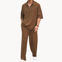 GREG - Summer Set with Long Pants and Blouse for Men