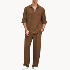 GREG - Summer Set with Long Pants and Blouse for Men