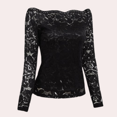 GILAVI - Elegant Women's Lace Top