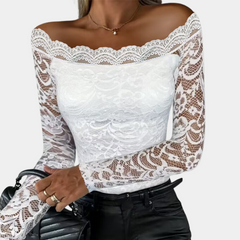 GILAVI - Elegant Women's Lace Top