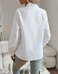 ISABEL | Elegant women's long-sleeved blouse