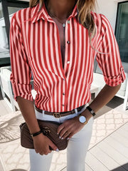 CAITLIN | Striped Blouse For Women