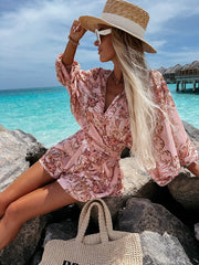 CIMOREL - Summer Beach Playsuit: Chic & Comfortable