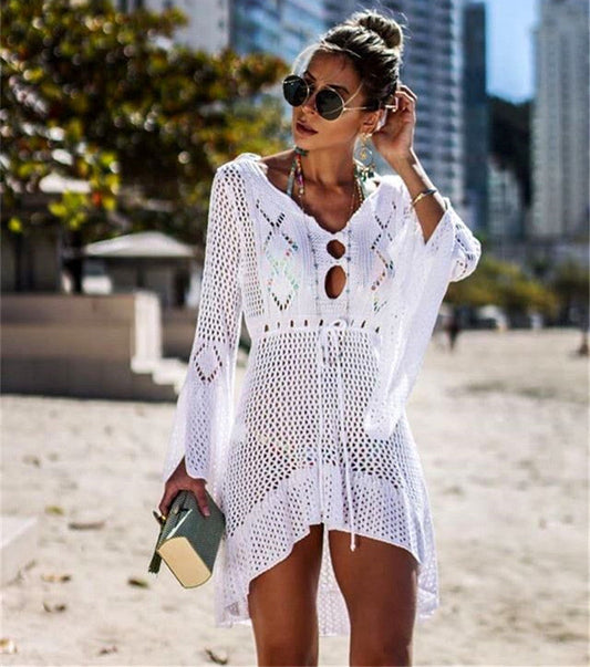 MOIRA - Crochet cover-up Ibiza Style