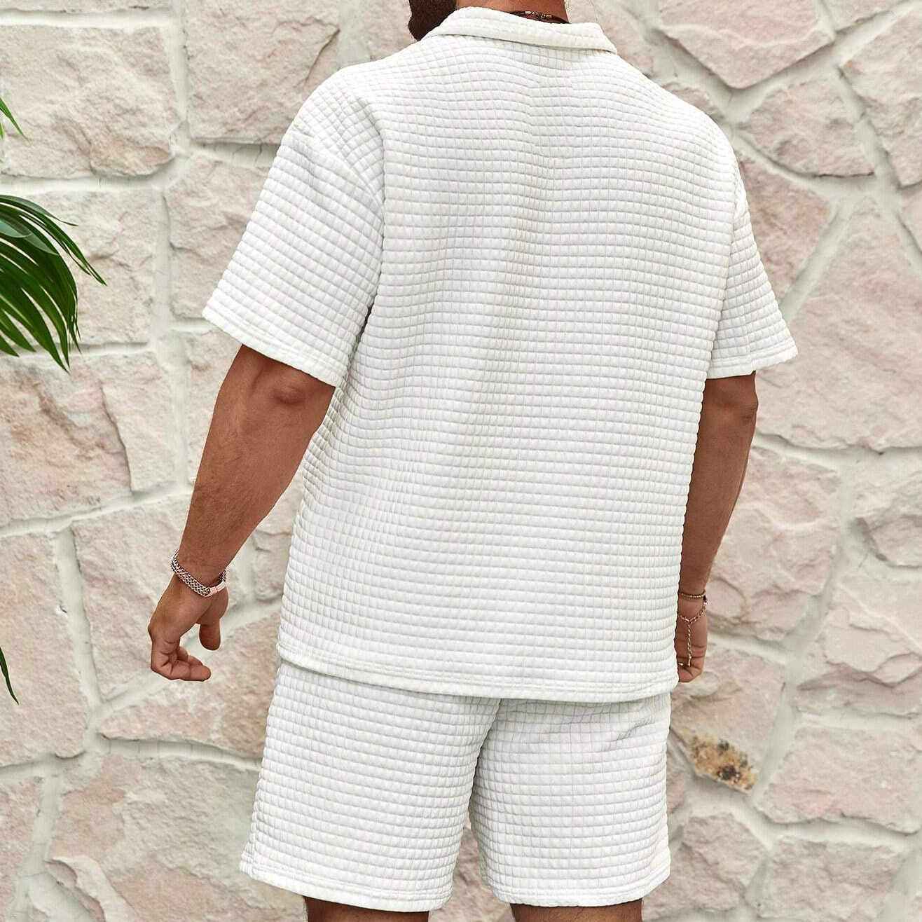 Moveo Luxe Zomerset voor mannen: Polo + Short - River Mode