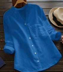 ANIQUE - Women's Linen Shirt For Every Season