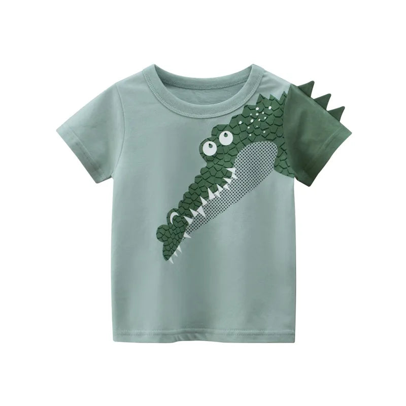 CLEMENT - 3D Cartoon Shirt For Kids With Animal