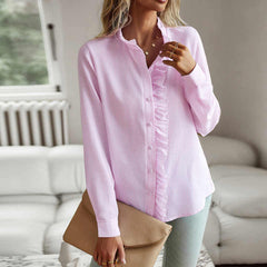 ISABEL | Elegant women's long-sleeved blouse